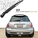 AUTOBOO for Mini Cooper R50 R53 2004 2005 2006 Rear Window Windshield Back Wiper Blade Arm Set- Factory OEM Replacement Accessories Parts 61627129279