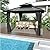 LUXIJOY 12' x 12' Hardtop Gazebo, Aluminum Frame with Double Galvanized Steel Roof, Outdoor Metal Gazebo with Netting & Curtains for Backyard, Garden, or Deck, Grey