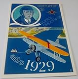 flugzeugabsturz spanien mai 2018  Unbekannt Flugzeug, Spanien – Pub Retro 1929 – 10 x 15 cm – Postkarte