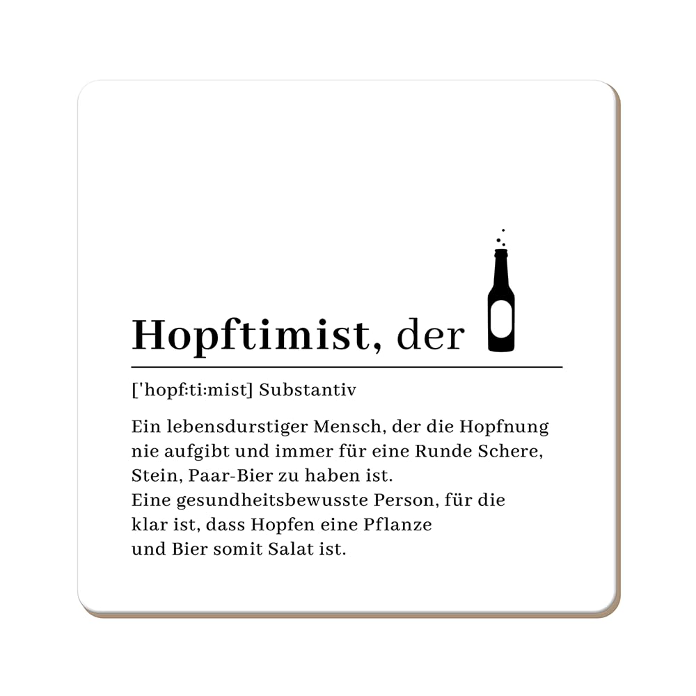 Graphic Workshop Funny Cork Coaster | Hopftimist