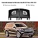 Aramox Car Power Window Master Switch Cover, Window Switch Repair Button Driver for -Benz 2 ML GL R Class 05-12