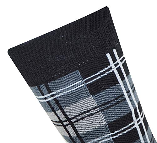 Mysocks Calzini unisex in cotone pettinato grigio