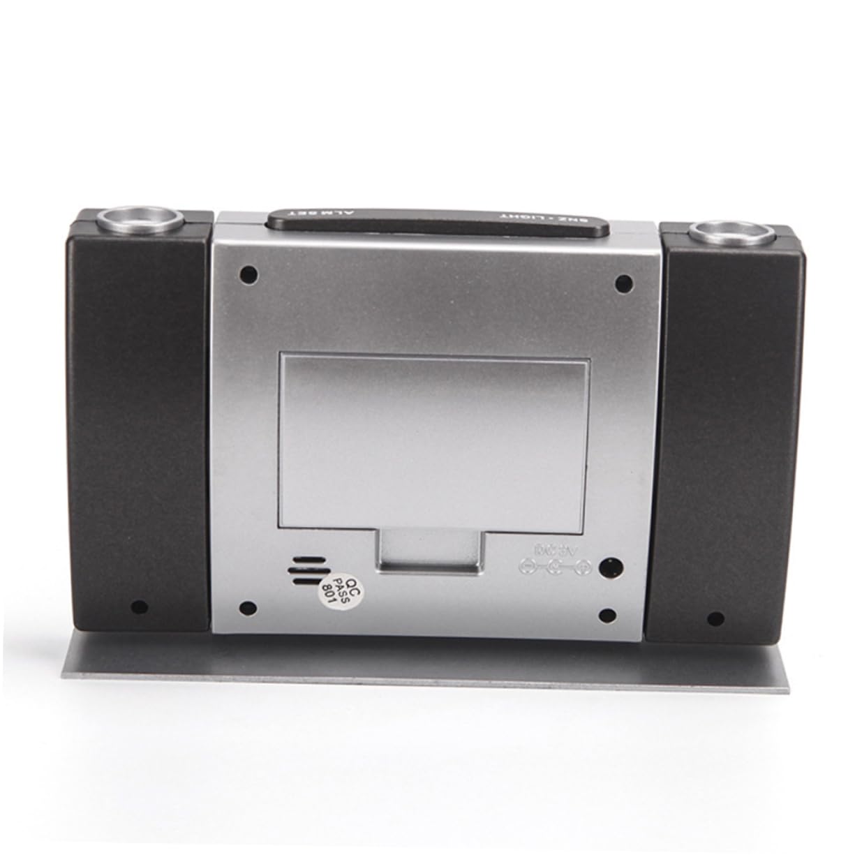 VINTORKY Digital Projection Clock Indoor Temperature Alarm Time Date LCD Screen Fahrenheit/Celsius 2 x Batteries Required