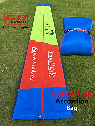 Gadek Paraglider Quick Packing Concertina Accordion Bag 2.88m