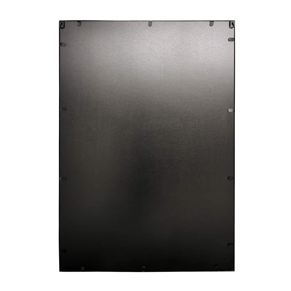 Specchio da Parete Grande in Metallo - 70 x 50cm - Metallo Placcato - Oro Rosa
