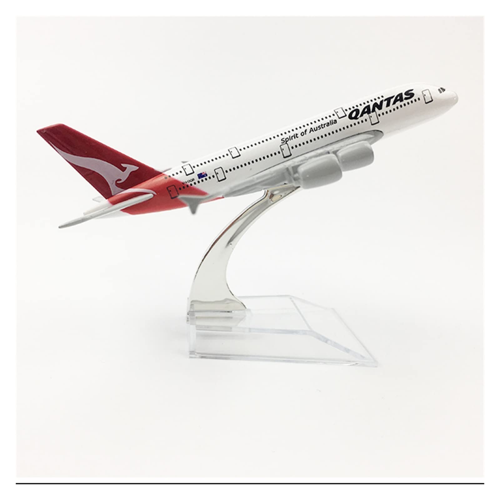 Vantor ZWCHGJ 16cm pasuje do Airbus A380 lotnictwo stop metali model samolotu ozdoba prezent kolekcjonerski zestaw Hobby Playgame