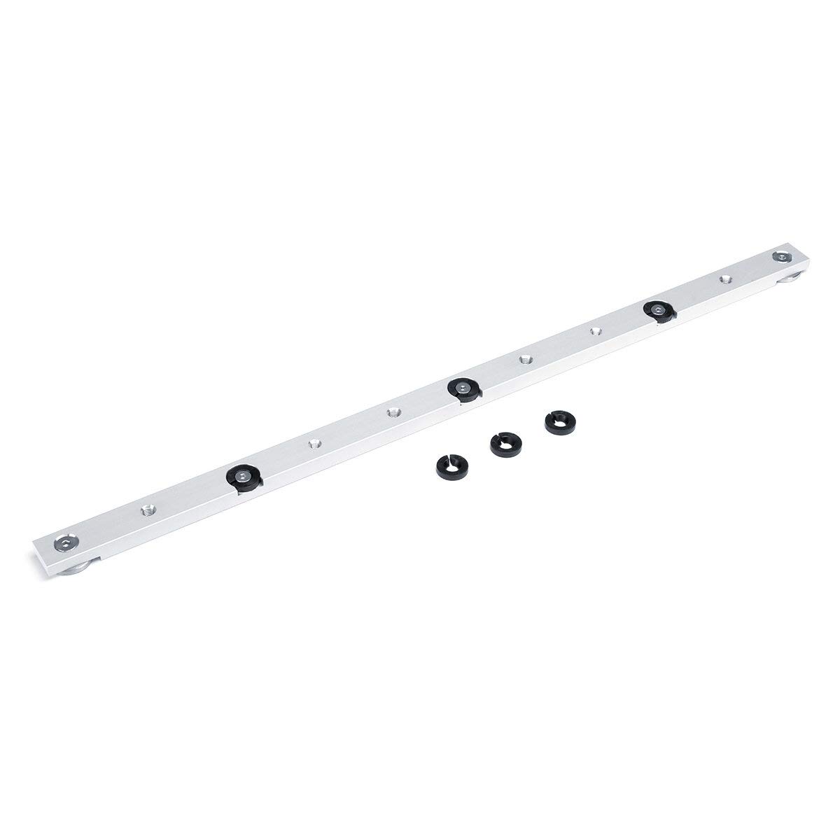 VIDOO Szyna Prowadząca 300/450/850/880mm Stop Aluminium Suwak do Piły Stołowej Przymiar Kątowy Stolarski-850mm
