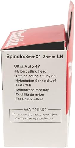 Miniatura 3 de Makita B-02945 Cuerda automática de grado comercial B-60109 Bump & Auto Feed Trimmer Head, Universal LH