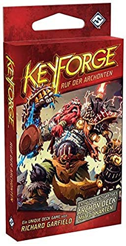 Gioco unico per 2 giocatori Fantasy Flight Games FFGD1402 KeyForge - Ruf der Archonten - Monocromatico, Tedesco