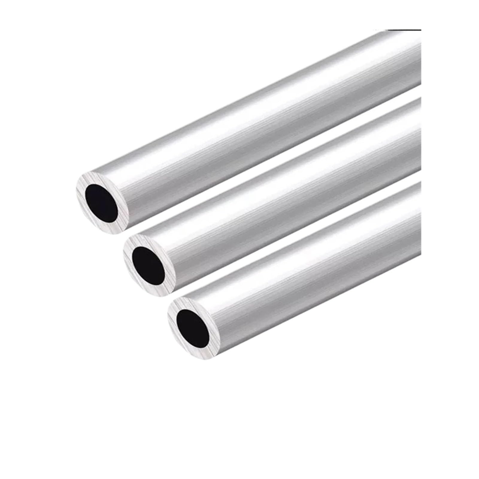 Steel Pipe Aluminium Pipe 5mm Thickness 15-60mm OD Straight 300mm 500mm 6063 Aluminum Alloy Tube for Construction(300mm,OD 25 x ID 15mm)