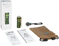 Vista 9 de OLIGHT Baton4 Linterna EDC recargable, luz de bolsillo LED de 1300 lúmenes con cable de carga magnético, 6 modos, IPX8 impermeable, potente linterna