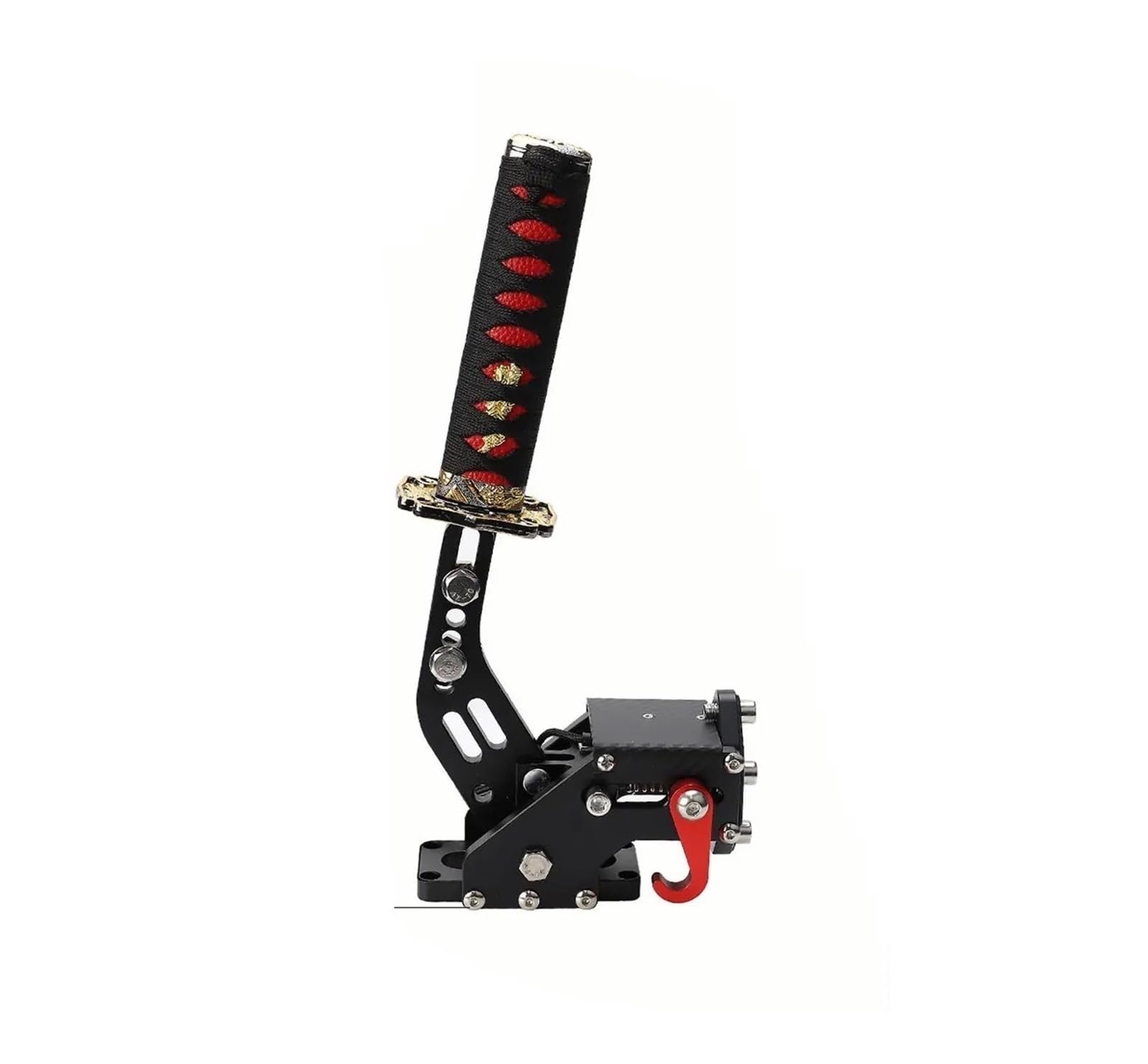 dźwignią zmiany biegów 15CM PC-USB Katana Handbrake Square Plate Samurai Sword Peripheral PC SIM Racing Game dla G25/27/29 T300 T500
