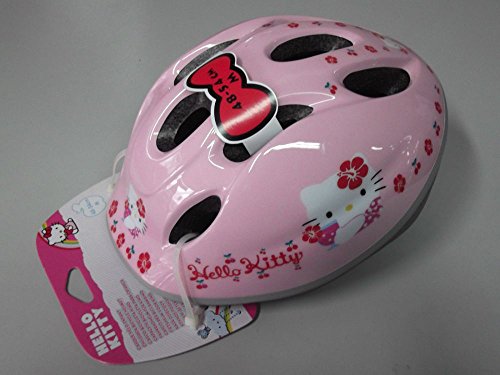 Casque de vélo pour enfant Ironway original Hello Kitty Pink Cubes taille 48-54