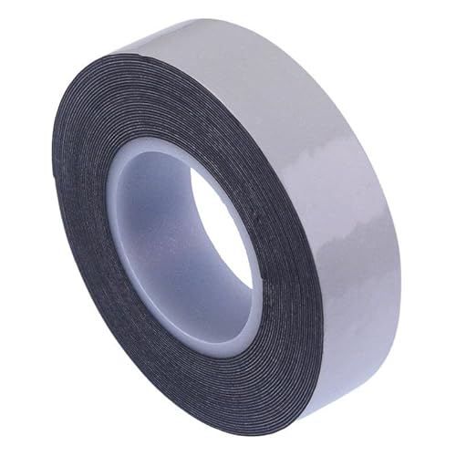 Black 19mm x 5m Self Amalgamating Rubber Tape Waterproofing Sealing Cable Pipe Repair Electrical Connections
