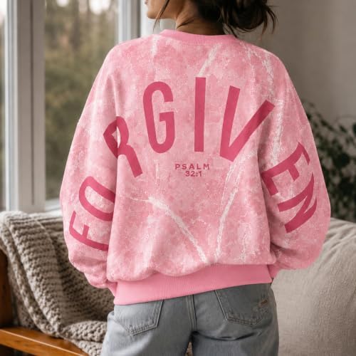 Forgiven Sweatshirt Women Men Oversized Camo Sweatshirt Fleece Pullover Top — view 2