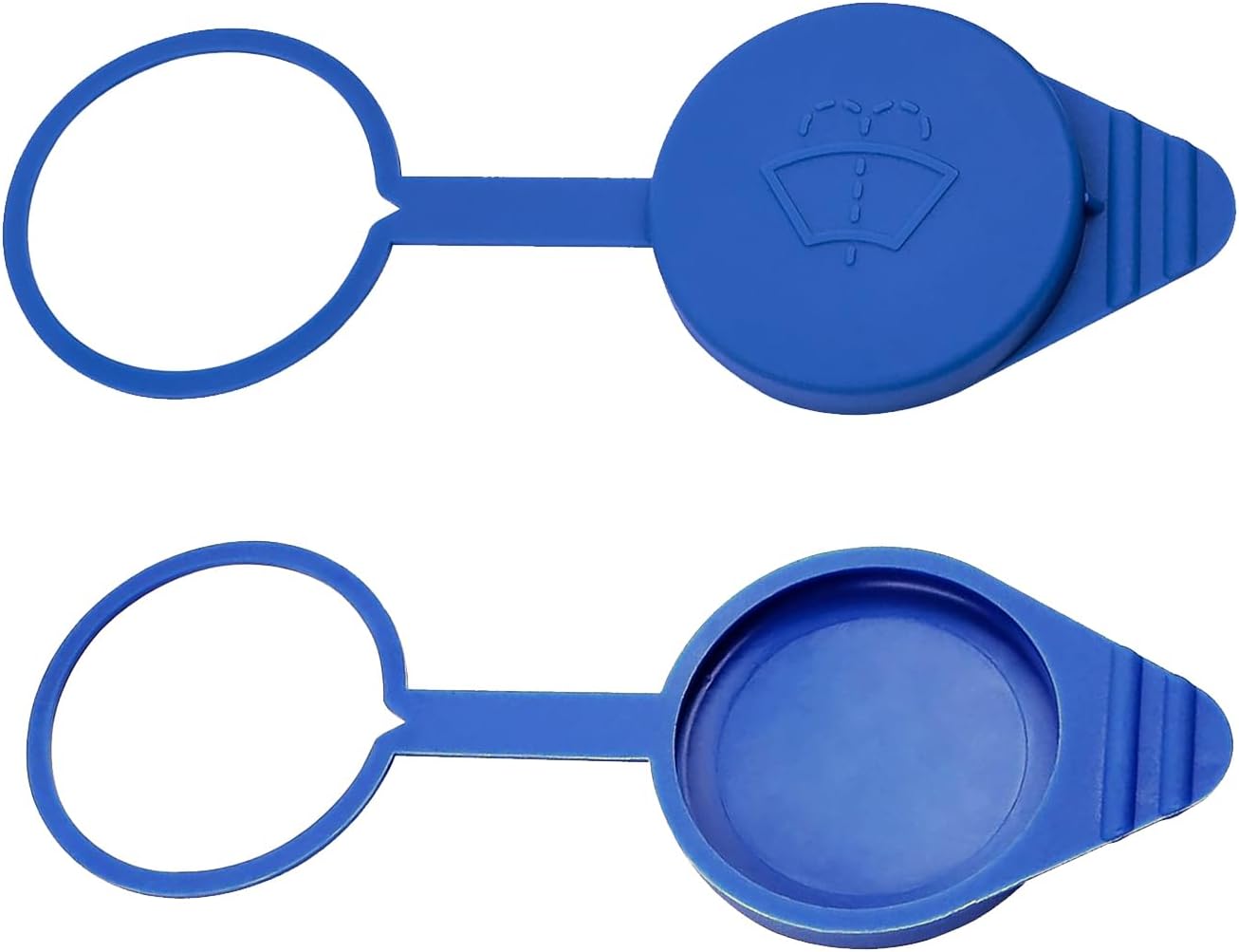 Windshield Washer Fluid Cap Wiper Reservoir Tank Cap Compatible with 2012-2018 Ford Focus, Replace CP9Z-17A605-A, 1 Pack