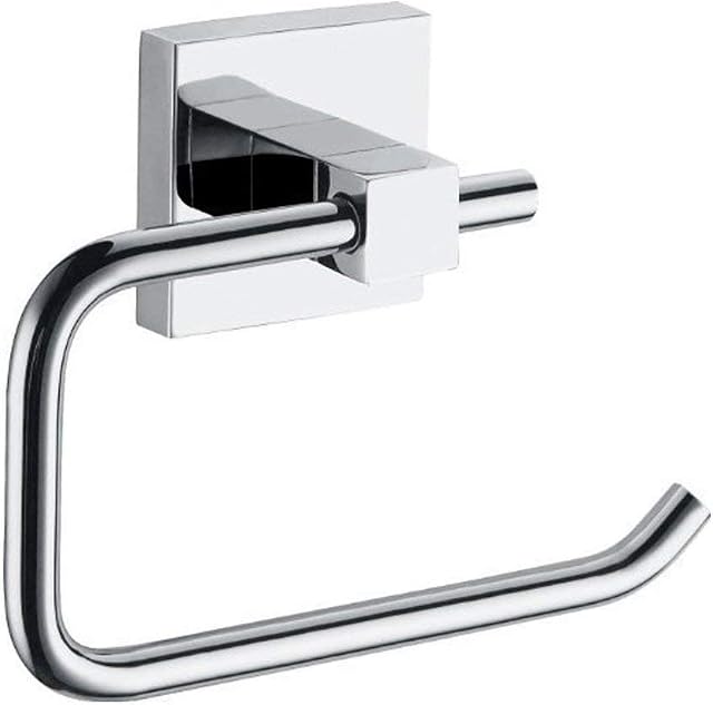 Melairy Wall Mounted Toilet Roll Holder SUS 304 Stainless Steel Chrome Polished Bathroom Accessories Toilet Paper Holder
