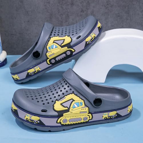Image of Toddler Boys Girls Buckle Sandals Comfort Close Toe Sandal,Slipper for Kid with Adjustable Heel strap