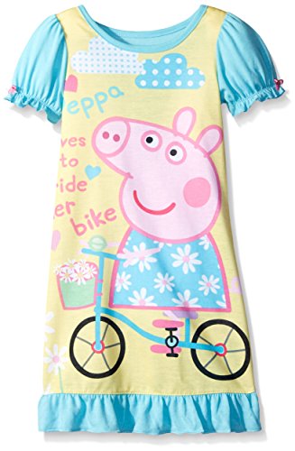 Peppa Pig Girls' Short Sleeve Gown