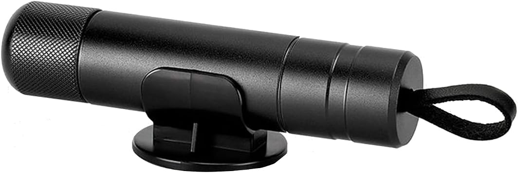 Reusable Window Breaker with Seatbelt Cutter, Car Safety Emergency Escape Tool, Portable Rescue Tool for Automotive Accidents Black