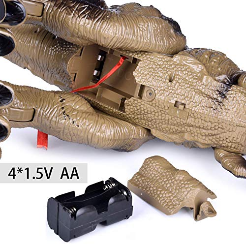 image for FUN LITTLE TOYS Remote Control Dinosaur for Kids, Electronic Walking S