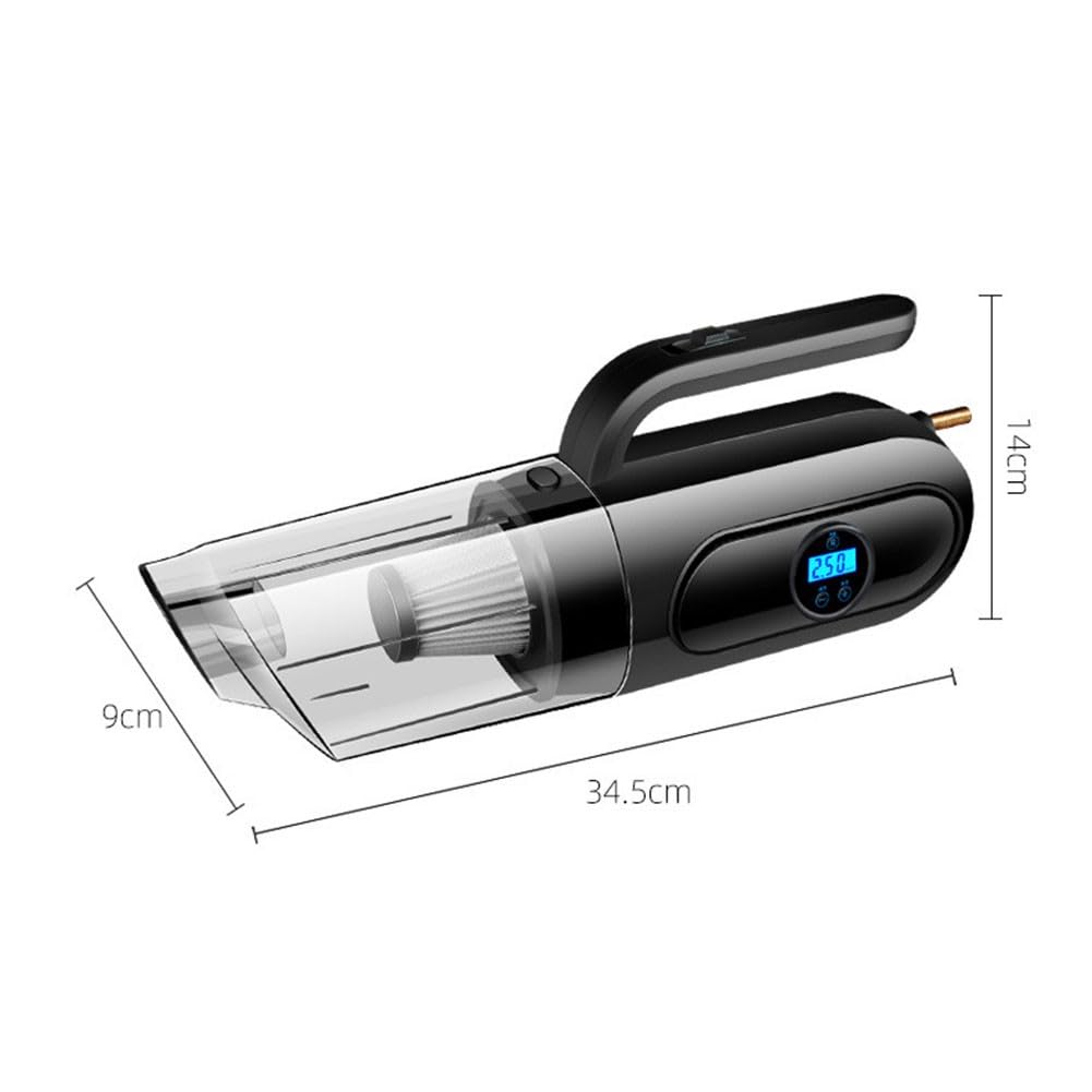 Pour aspirateur de voiture avec gonfleur de pneu