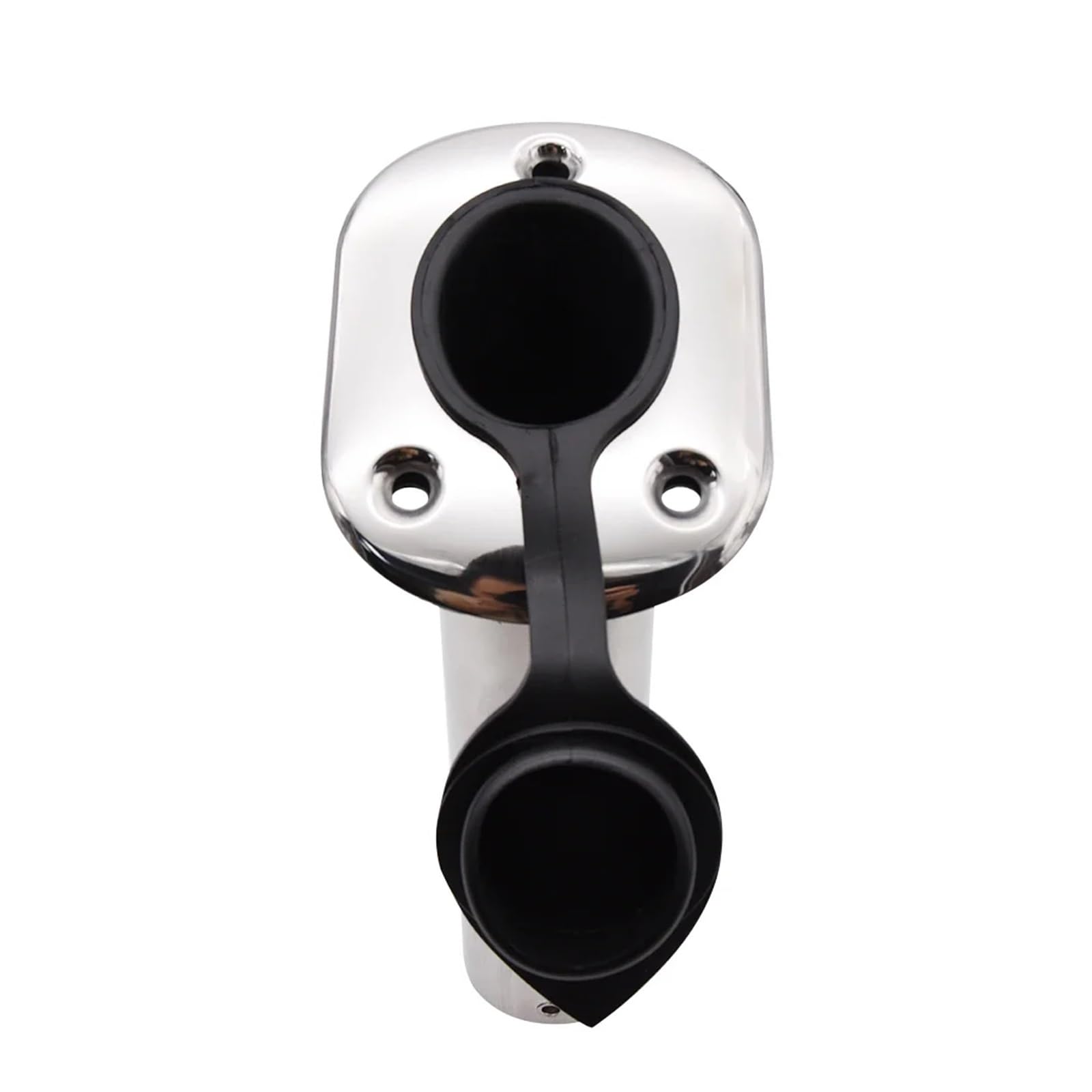 Boot Angelrutenhalter Edelstahl Angelrutenhalter Marine Flush Mount 15 / 30 / 90 Grad Rod Pod for Marine Boot Angelgerät Zubehör Yacht Tragbare Angelrutenhalter für Boote, Garage, Kühlb(90 Degree)