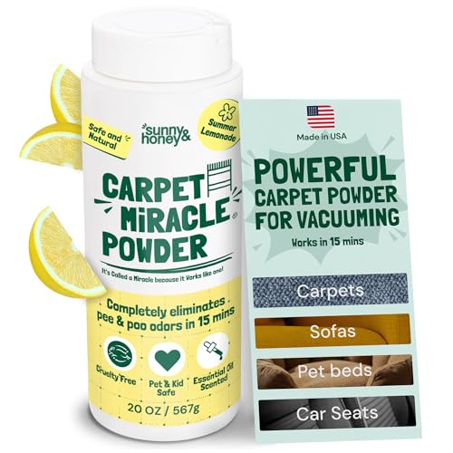 Sunny & Honey Carpet Freshener Powder - Dry with No