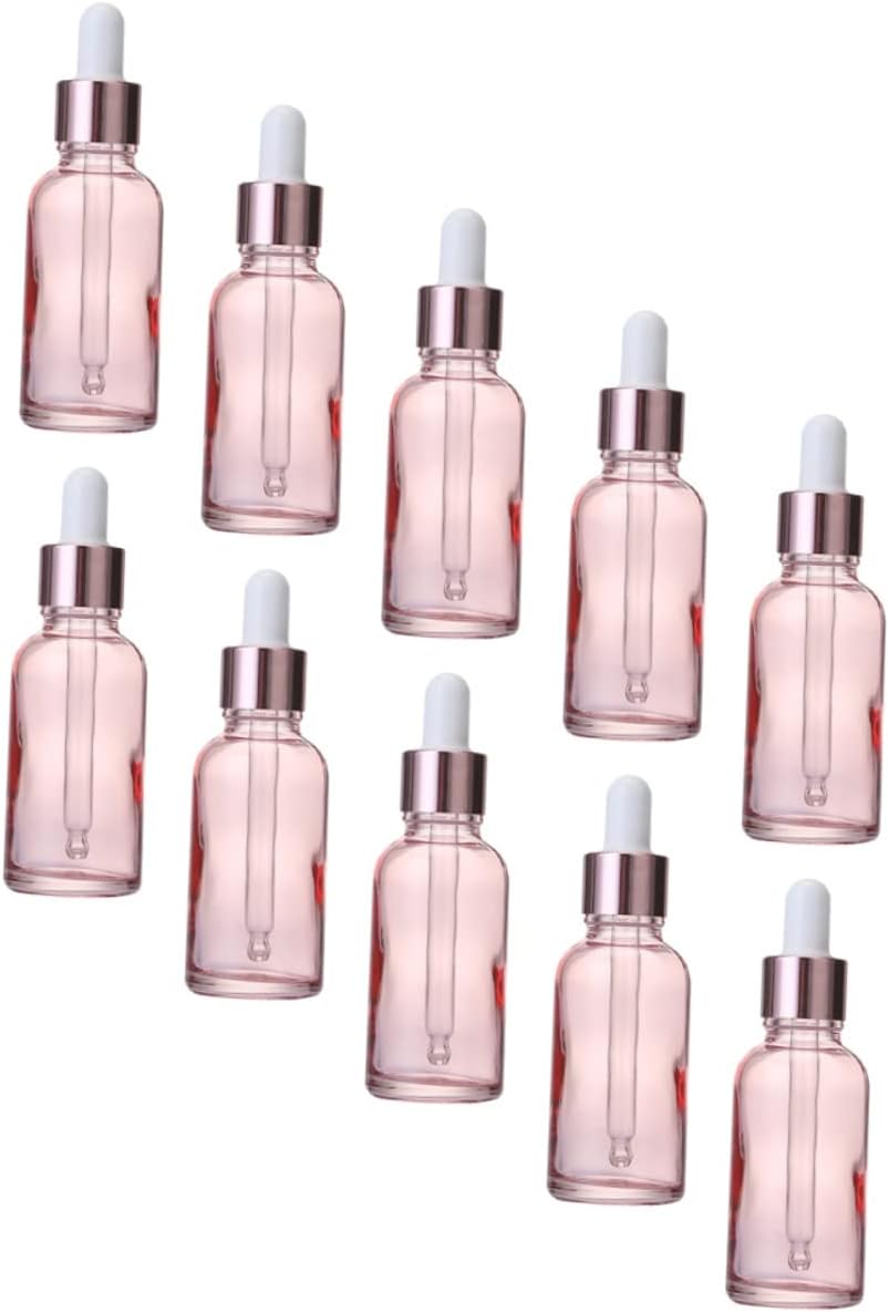 CALLARON 30Pcs Fillable Dropper Bottles Essential Oil Holders for Travel Leakproof Containers for Perfumes and Cosmetics Portable and Practical Storage