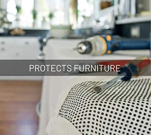 Covergrip 8 Oz Canvas Safety Drop Cloth, 3.5' X 12' #TOP5