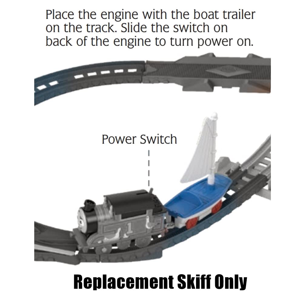 Parti di ricambio per set da gioco Thomas The Train HGX65 ~ Thomas & Friends Trackmaster Bridgelift Thomas & Skiff - Skiff di ricambio