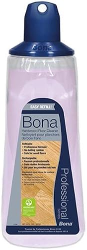 Bona Pro Series WM700061005 - Cartucho recargable de limpieza de suelos de madera dura para fregona Bona 34 onzas líquidas Bona Pro Series WM700061005 - Cartucho recargable de limpieza de suelos de madera dura para fregona Bona 34 onzas líquidas