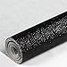 HGUAN Solid Color Glitter Faux Leather Rolls 12