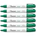 Sharpie Oil-Based Paint Marker, Medium Point, Green Ink, Pack of 6