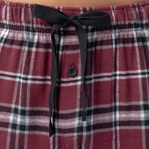 Image of Fruit of the Loom Men's Soft Flannel Pajama Lounge Sleep Pant