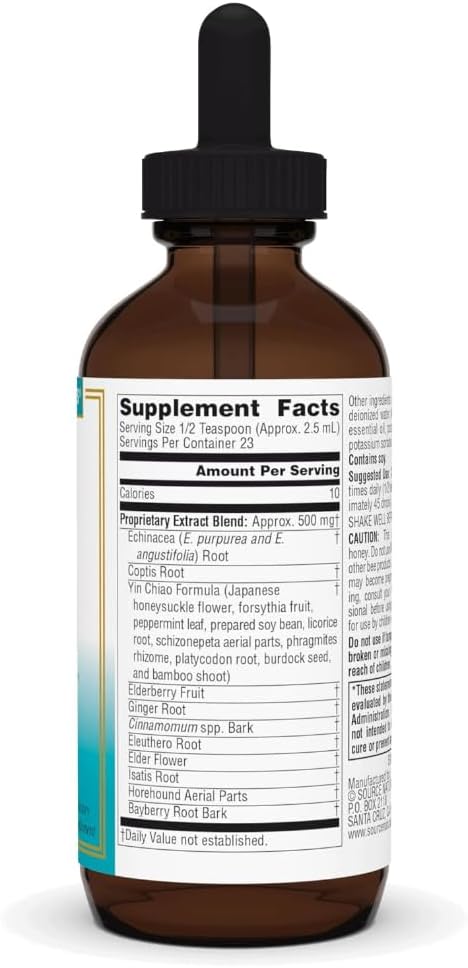 WellnessHerbal with Echiinacea Resistance Liquid, Alchol Free, 59ml