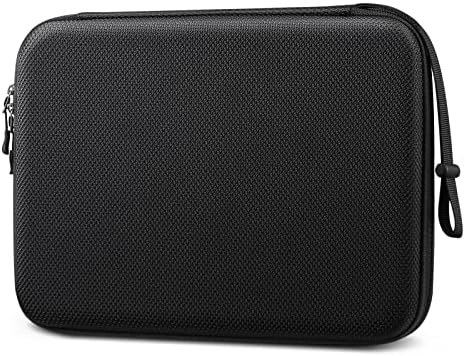 FINPAC Hard Shell Tablet Sleeve Case with Pen Holder for iPad Pro 11 2022-2018, 10.9" iPad 10th 2022, 10.9" iPad Air 5/4, 10.2" iPad, Surface Go, Galaxy Tab, Shockproof Carrying Cover Protective Bag,