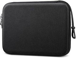 FINPAC Hard Shell Tablet Sleeve Case with Pen Holder for iPad Pro 11 2022-2018, 10.9" iPad 10th 2022, 10.9" iPad Air 5/4, 10.2" iPad, Surface Go, Galaxy Tab, Shockproof Carrying Cover Protective Bag,