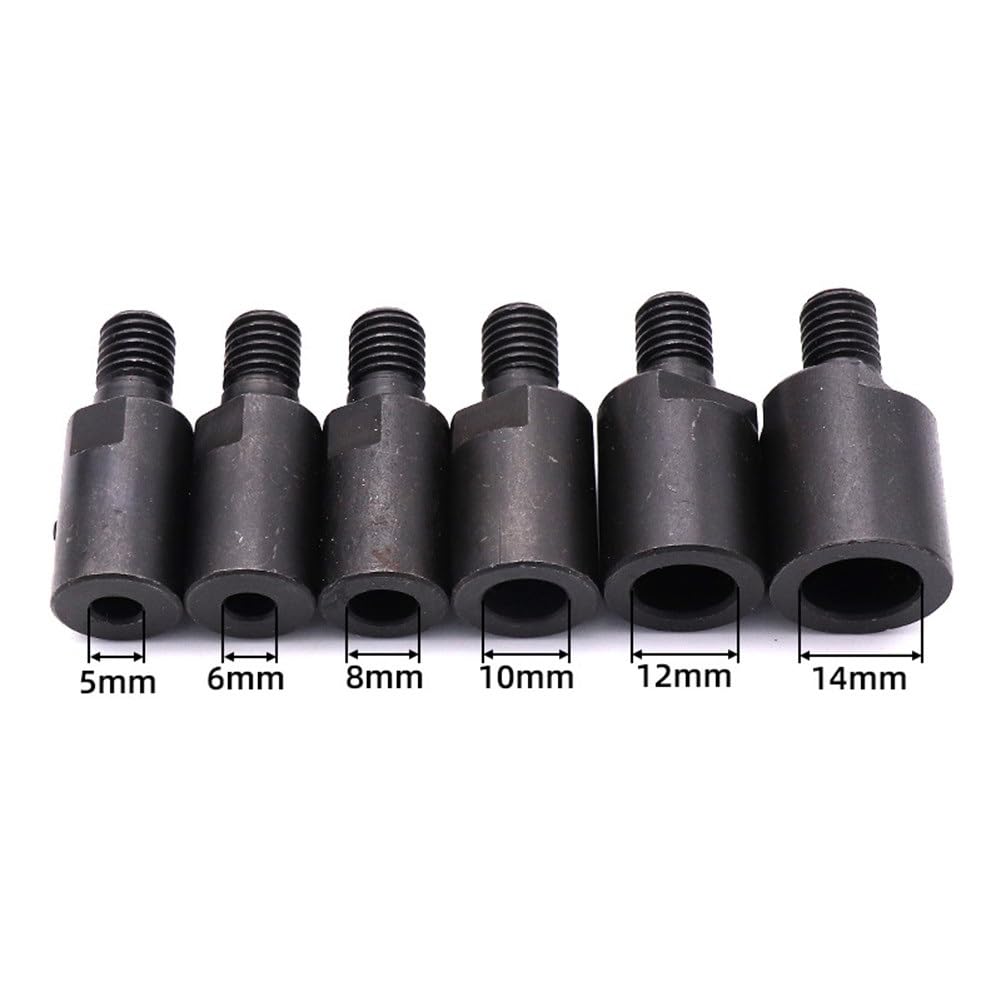 Coupleur D'arbre Moteur M10-5/8/10/12mm, Manchon De Lame De Scie, Adaptateur De Mandrin De Scie Avec Clé Hexagonale (10mm