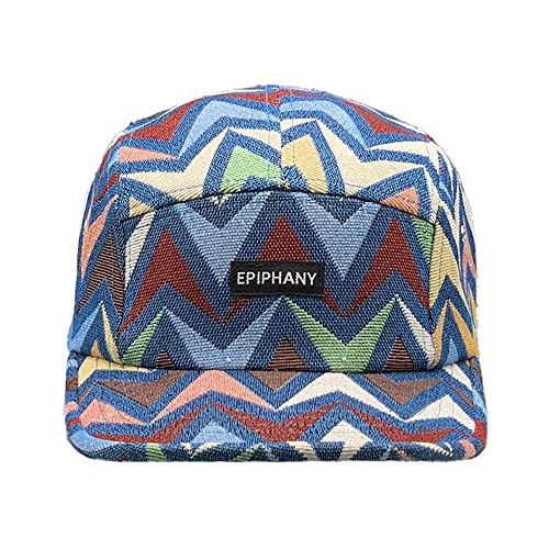 Image of 5 Panel Camper Hat | Multi-Color Unique Designs | Caps for Men & Women | Large or X-Large