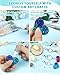 FIVEIZERO 960Pcs Small Screw Eye Pins for Jewelry Making, Tiny Eye Hooks with 6 Colors, Mini Eyelet Hooks in 3 Sizes, Small Eye Hooks & Screw Eyelets for DIY Crafts, Beading & Art Projects（4mm）
