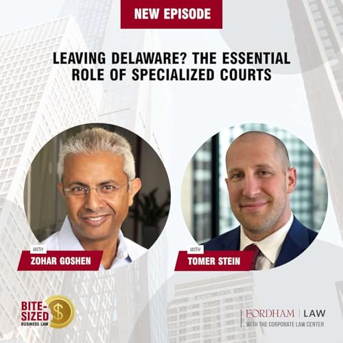 Leaving Delaware? The Essential Role of Specialized Courts