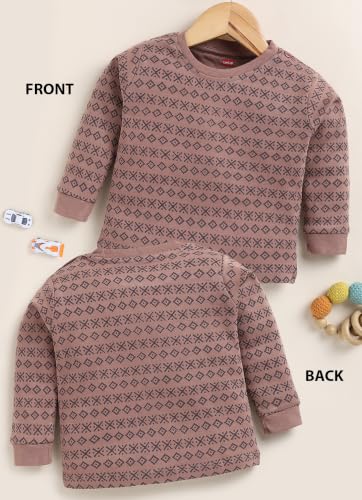 Image of LuvLap Baby Boys Regular Fit 100% Cotton Full Sleeves Boys T-Shirt Set Pack of 4