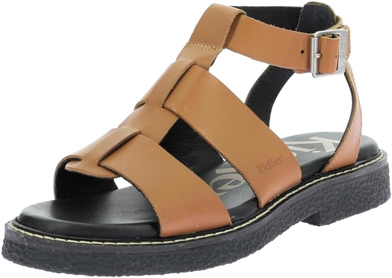 Kickers Women's Ankle Strap Flat Sandal