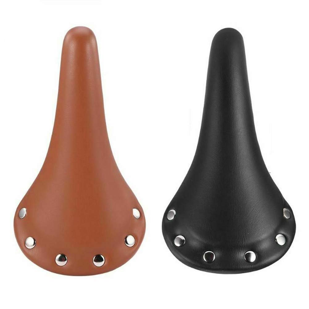 Sella Bicicletta Vintage Tyenaza - Pelle PU Con Molle Per Massimo Comfort