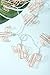 Ling's moment Rose Gold Rattan Cactus Metal Cage String Lights 5Ft 10LED for Wedding Decor Hawaii Party Room Fairy Light Cactus Birthday Party Decorations Battery Operated(Warm White Light)