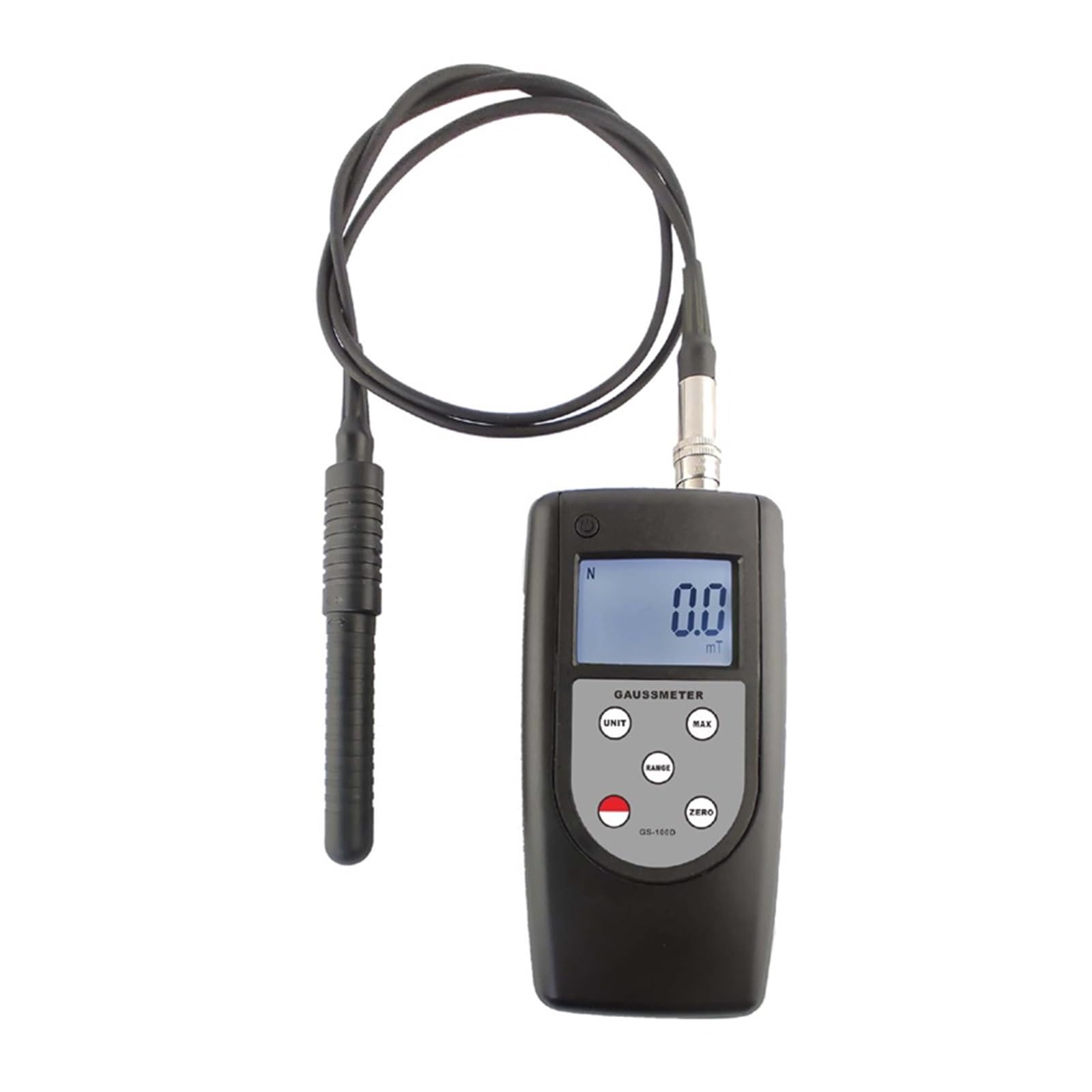 Landtek GS-100D Gauss Meter Measuring Magnetic Induction Intensity of DC/AC/Radiation/Remanence/Earth Field Gaussmeter for Industrial Inspection(GS-100DA)