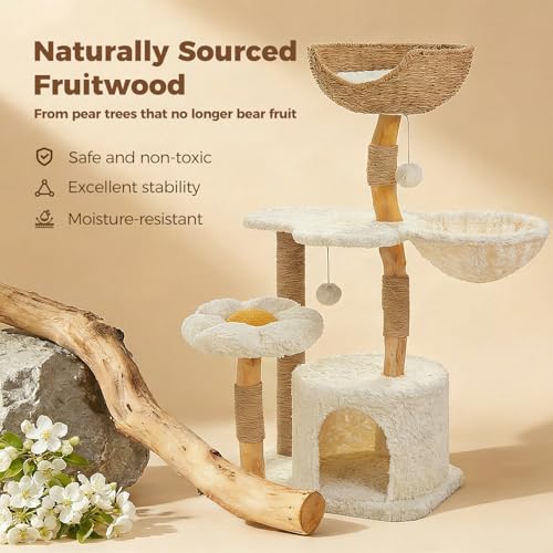 PETEPELA Árbol Moderno para Gatos Grandes de Interior miniatura 4
