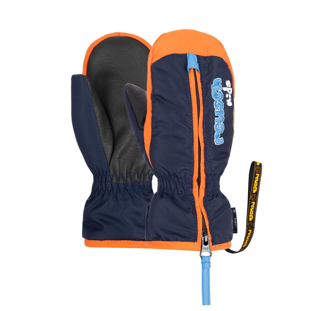 Reusch Ben Mitten warme, Winddichte und atmungsaktive Fäustlinge Winterhandschuhe für Babys Kleinkinder Jungen und Mädchen für Alltag Skifahren Schlittenfahren Schnee