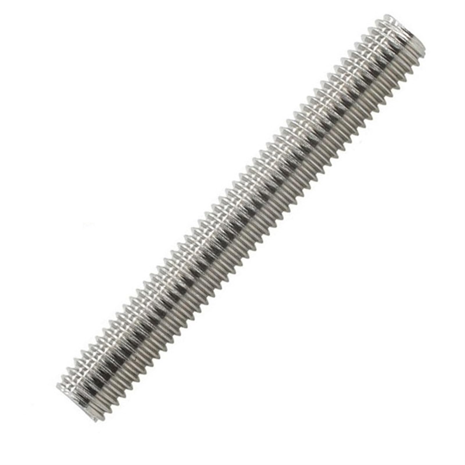 Linear Motion Threaded Rods, 304 Stainless Steel M5 M6 Fully Threaded Rods 1/2/3/5/10 Pcs(180mm (2pcs),M5)